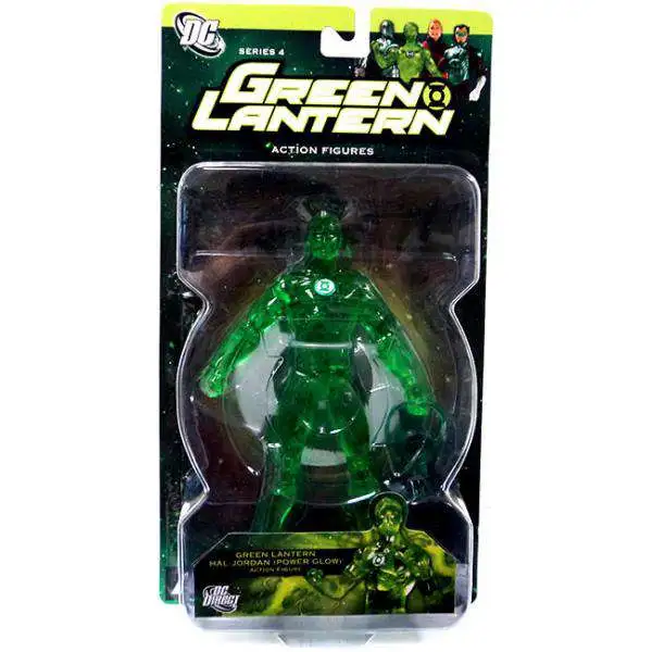 DC Green Lantern Series 4 Power Glow Hal Jordan Action Figure