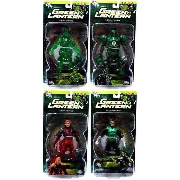 DC Green Lantern Series 4 Set of 4 Action Figures