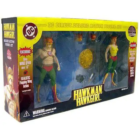 DC Super Heroes Hawkman & Hawkgirl Action Figure Set