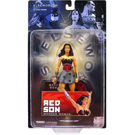 DC Elseworlds Series 1 Red Son Wonder Woman Action Figure