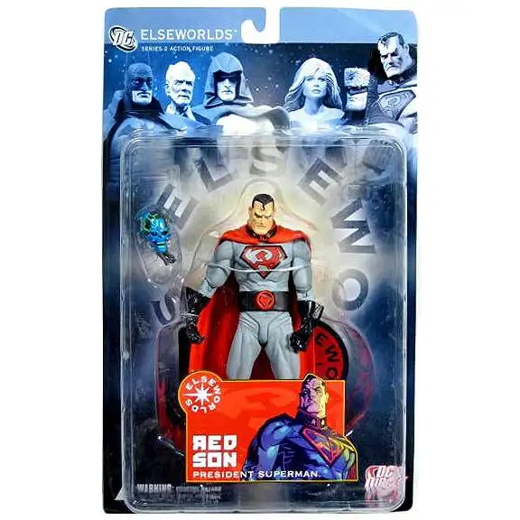 DC Elseworlds Series 2 Red Son President Superman Action Figure