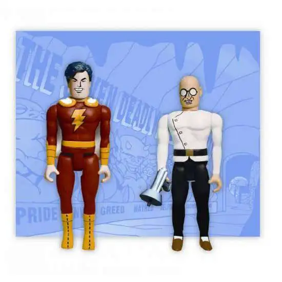 DC Pocket Super Heroes Captain Marvel & Dr. Sivana Action Figure 2-Pack