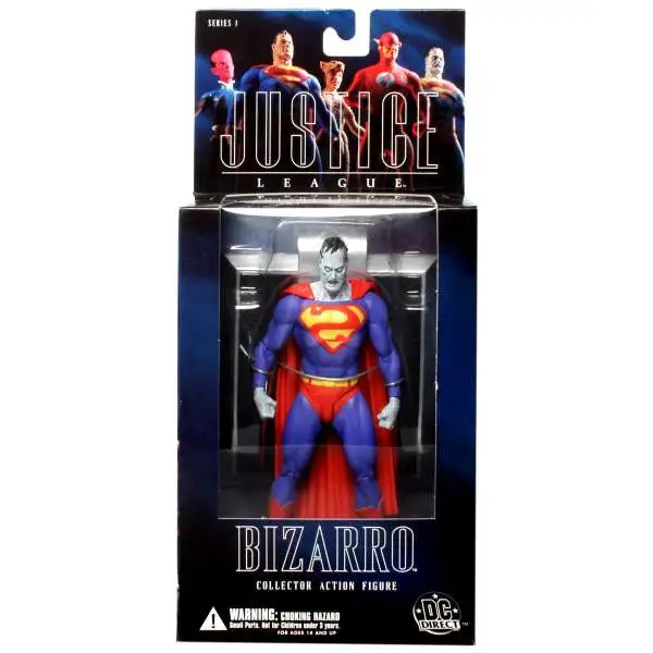 DC Superman Alex Ross Justice League Series 1 Bizarro Action Figure