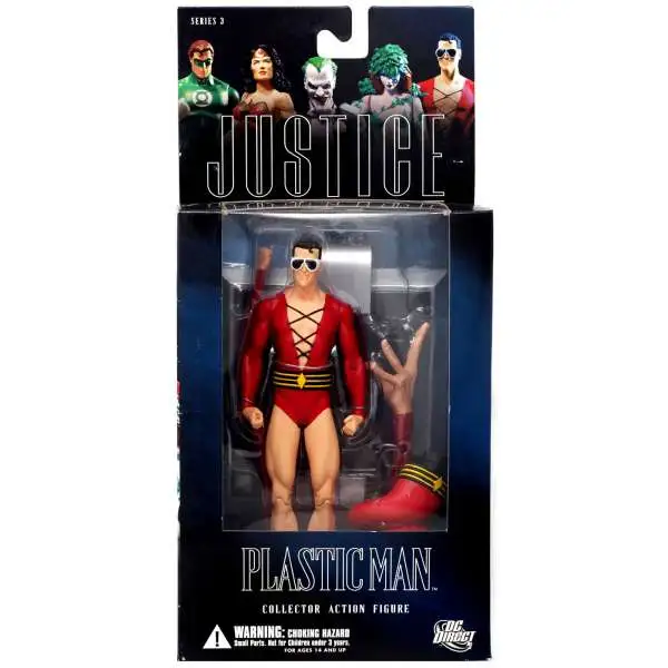 DC Alex Ross Justice League Series 3 Plastic Man Action Figure