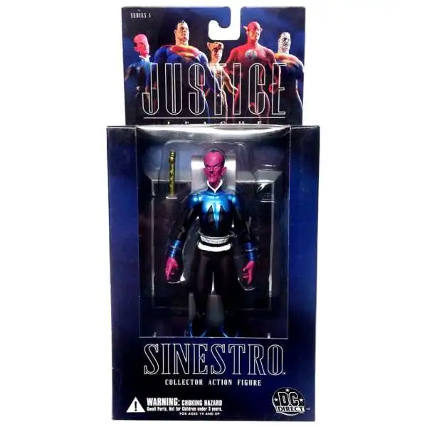 DC Alex Ross Justice League Series 1 Sinestro Action Figure