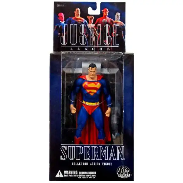 DC Alex Ross Justice League Series 1 Superman Action Figure [Damaged Package]