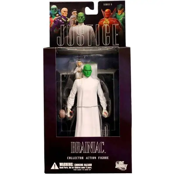 DC Alex Ross Justice League Series 5 Brainiac Action Figure