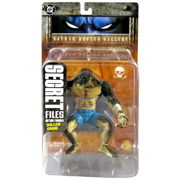 Secret Files Series 1 Batman Rogues Gallery Killer Croc Action Figure