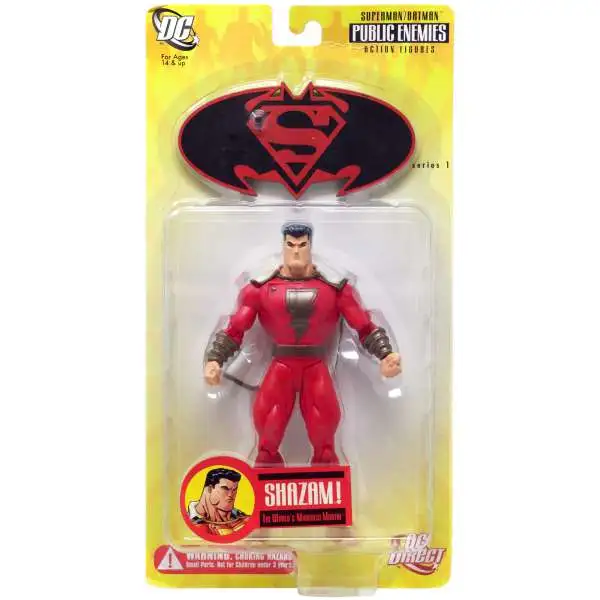 DC Superman Batman Series 1 Public Enemies Shazam! Action Figure