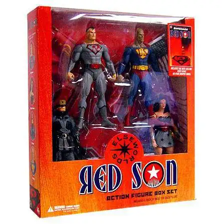 DC Superman Elseworlds Red Son Action Figure Set