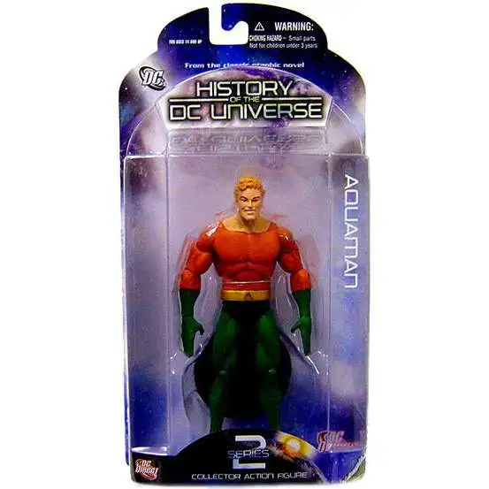 History of the DC Universe Series 2 Aquaman Action Figure