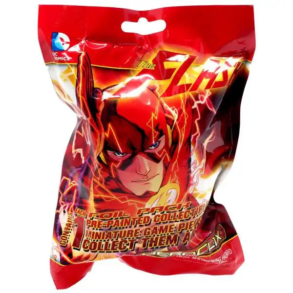 DC HeroClix The Flash Booster Pack [1 RANDOM Figure]