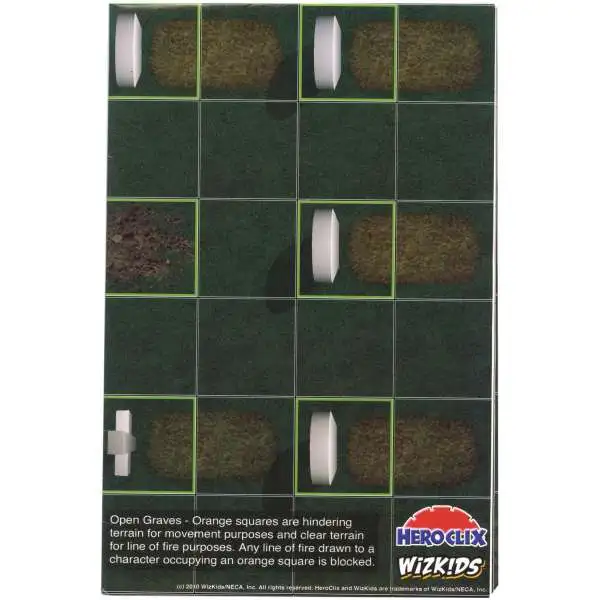DC HeroClix Brave & the Bold Cemetery Open Graves