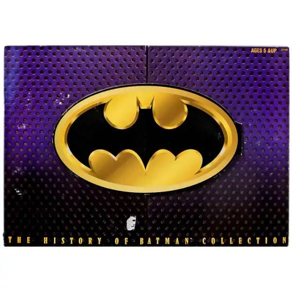History of Batman Collection Action Figure 3-Pack [Package shows Wear from Storage]