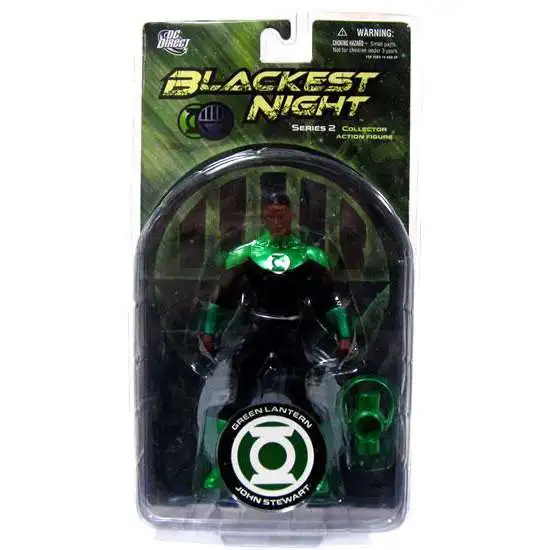 DC Blackest Night Series 2 Green Lantern John Stewart Action Figure