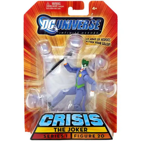 DC Universe Crisis Series 1 The Joker Action Figure #20 [Purple Suit]