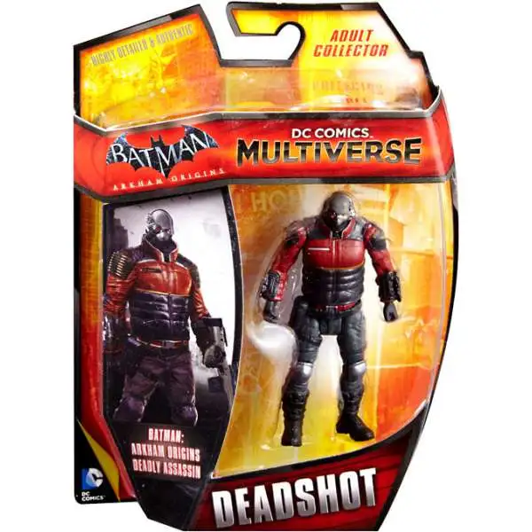 Batman Arkham Origins DC Comics Multiverse Deadshot Action Figure