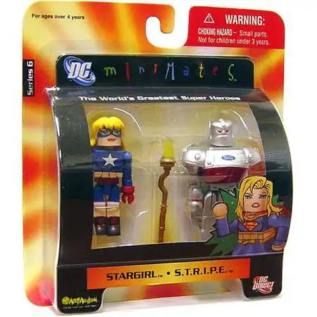 DC Minimates Series 6 Stargirl & S.T.R.I.P.E. Minifigure 2-Pack