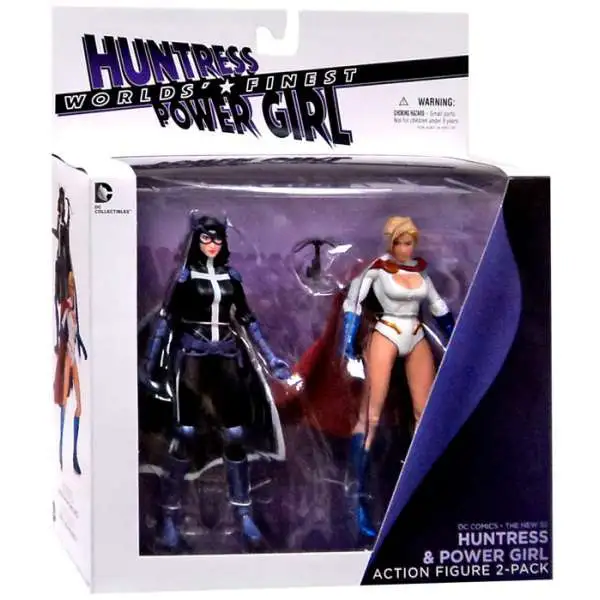 DC Justice League The New 52 Huntress & Power Girl Action Figure 2-Pack