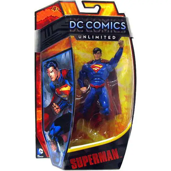 The New 52 DC Comics Unlimited Series 1 Superman Action Figure [Damaged Package]