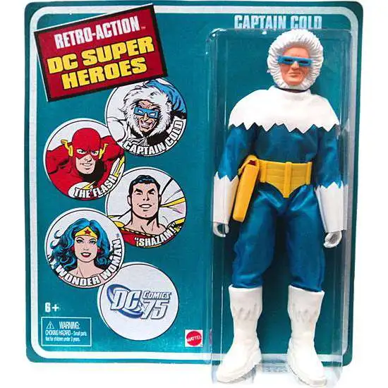 DC The Flash World's Greatest Super Heroes Retro Series 3 Captain Cold Retro Action Figure
