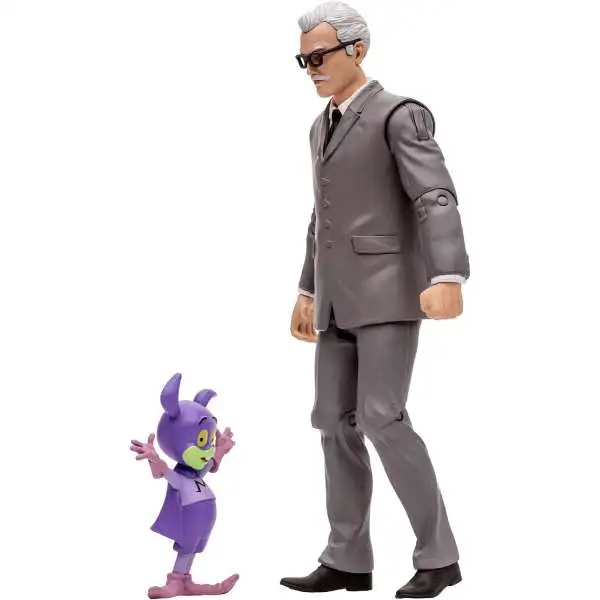 McFarlane Toys DC The New Adventures of Batman Retro Series Commissioner Gordon Action Figure