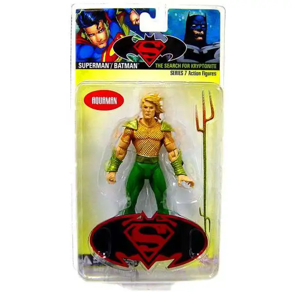 DC Superman Batman Series 7 The Search for Kryptonite Aquaman Action Figure