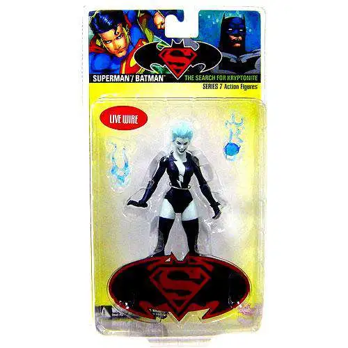 DC Superman Batman Series 7 The Search for Kryptonite Live Wire Action Figure
