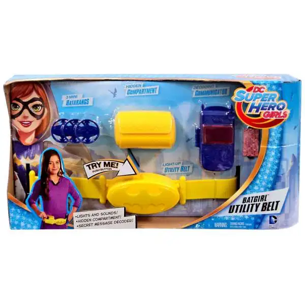 DC Super Hero Girls Batgirl Utility Belt Roleplay Toy
