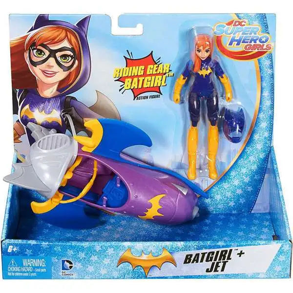 DC Super Hero Girls Batgirl & Jet Action Figure & Vehicle