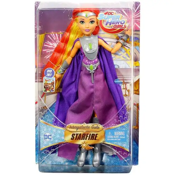 DC Super Hero Girls Intergalactic Gala Starfire 12-Inch Deluxe Doll