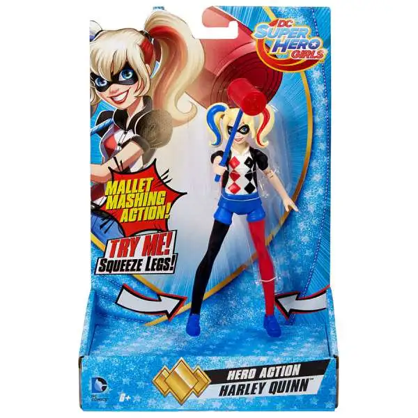 DC Super Hero Girls Hero Action Harley Quinn Action Figure