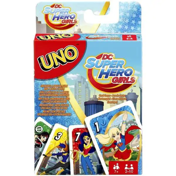 DC Super Hero Girls UNO Card Game