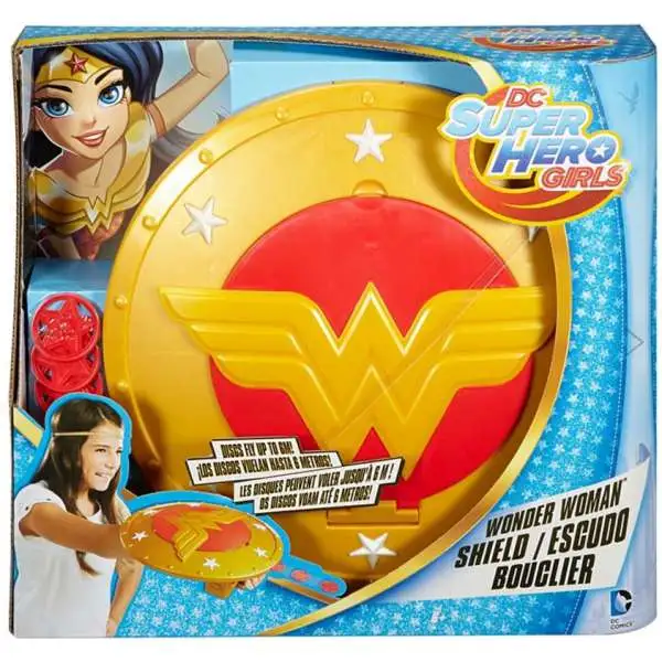 DC Super Hero Girls Wonder Woman Shield Roleplay Toy [With Discs]
