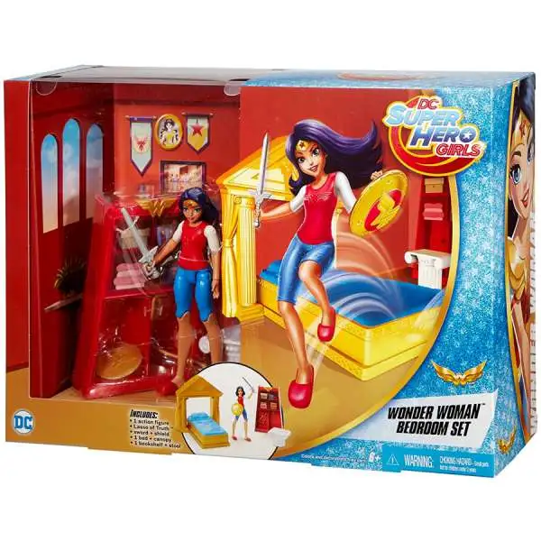 DC Super Hero Girls Wonder Woman Bedroom Set
