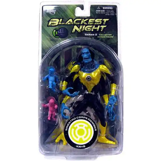 DC Green Lantern Blackest Night Series 2 Sinestro Corps KRYB Action Figure