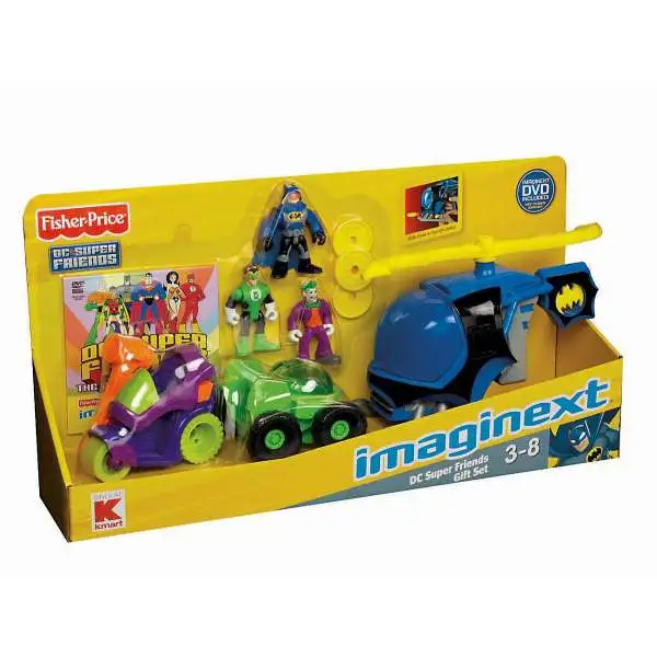 Fisher Price Imaginext DC Super Friends Gift Set Exclusive 3-Inch Figure Set