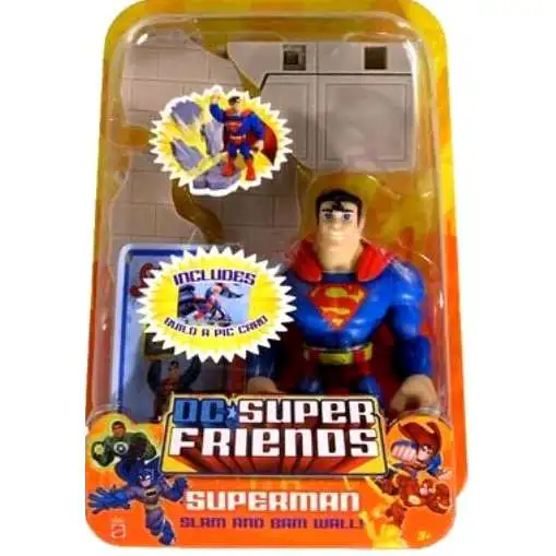 DC Super Friends Superman Action Figure [Slam and Bam]