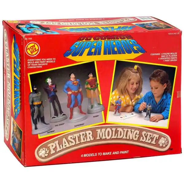 DC Super Heroes Plaster Molding Set Art Kit