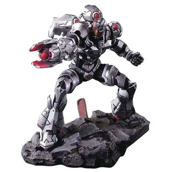 DC Comics Variant Trading Arts Figure Cyborg 4.5-Inch PVC Figure [Loose]
