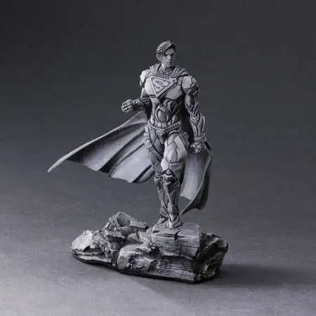 DC Comics Variant Trading Arts Figure Superman 4.5-Inch PVC Figure [Monochromatic Version Loose]