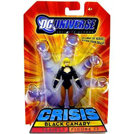 DC Universe Crisis Infinite Heroes Series 1 Black Canary Action Figure #32