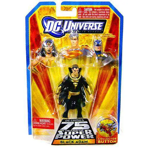 DC Universe 75 Years of Super Power Infinite Heroes Black Adam Action Figure