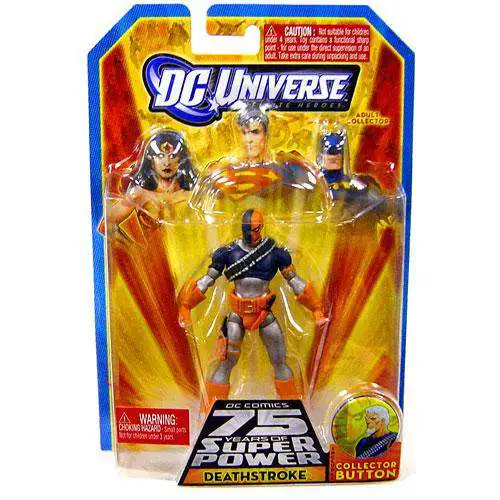 DC Universe 75 Years of Super Power Infinite Heroes Deathstroke Action Figure