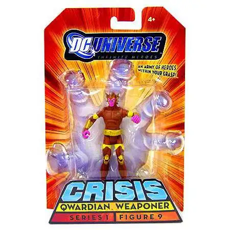 DC Universe Crisis Infinite Heroes Series 1 Qwardian Weaponer Action Figure #9