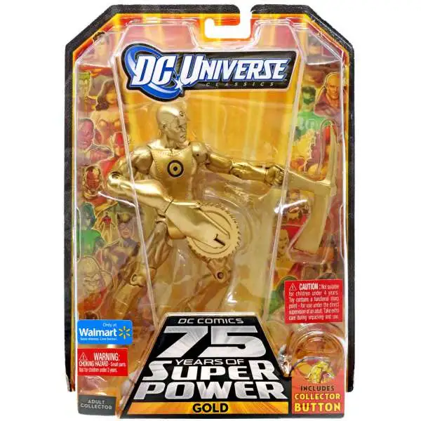 DC Universe 75 Years of Super Power Classics Ultra Humanite Series Gold Exclusive Action Figure