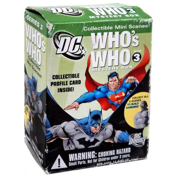 DC Who's Who Series 3 Superman Mini FIgure