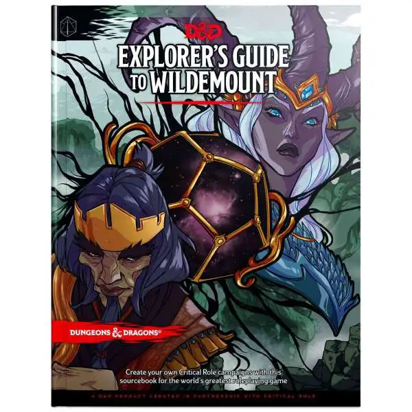 Dungeons & Dragons 5th Edition Critical Role Explorer's Guide to Wildemount Hardcover Roleplaying Adventure