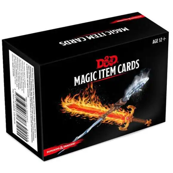 Dungeons & Dragons Magic Items Spellbook Cards