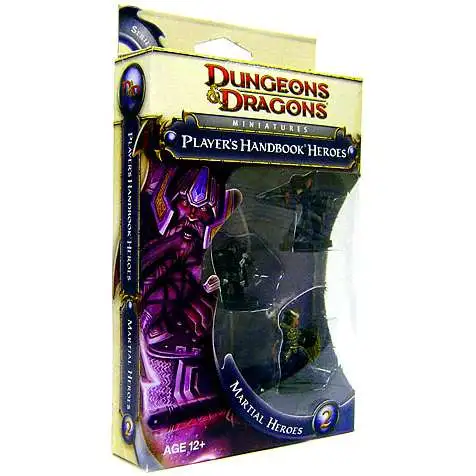 Dungeons & Dragons Martial Heroes Miniature Set